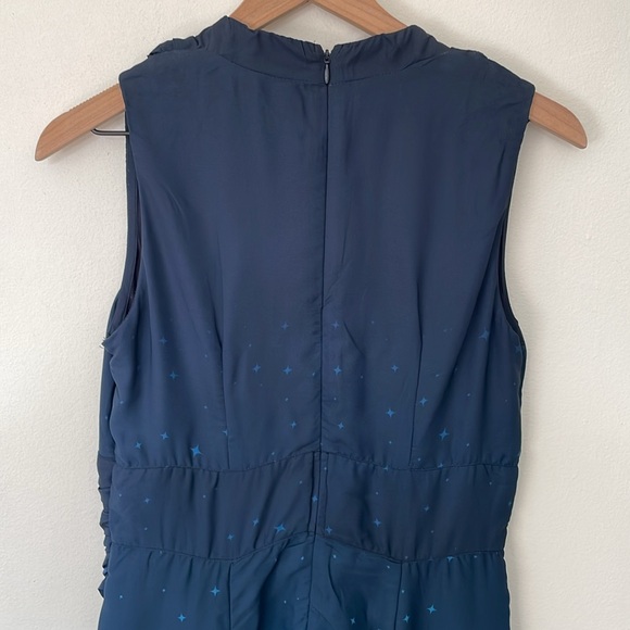 Wayward Fancies Eshakti Star galaxy Celestial Ombre Sleeveless Midi Dress Medium - Picture 6 of 9